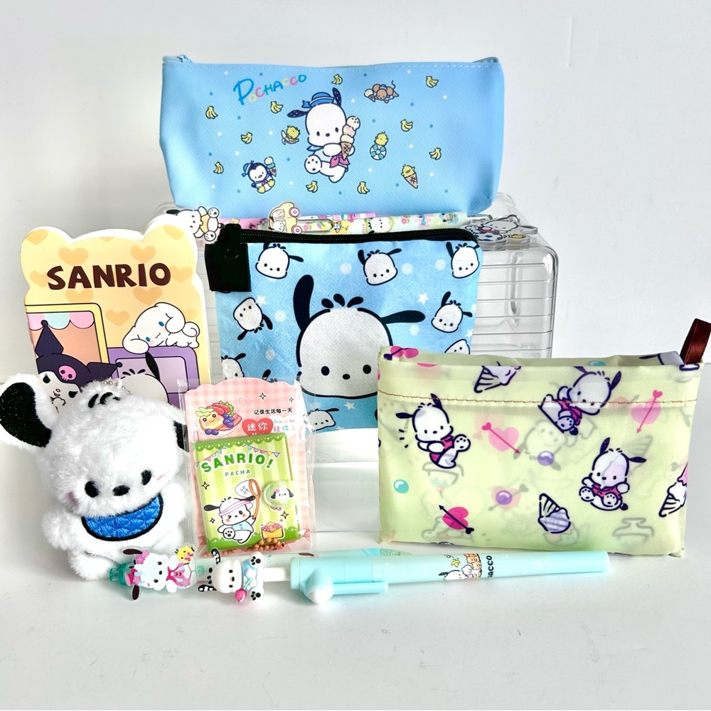 💙(POCH320) Pochacco Adorable 8-Piece Pencil Case Mini Bundle! - Picture 9 of 9